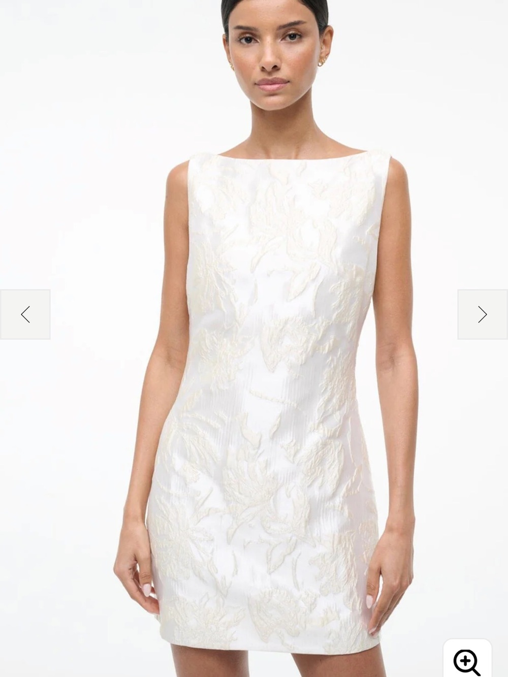Staud Mimi Dress Botanica Ivory size 2
